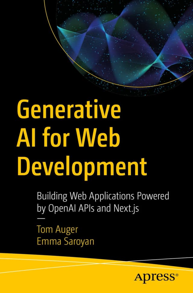 Generative AI for Web Development book cover